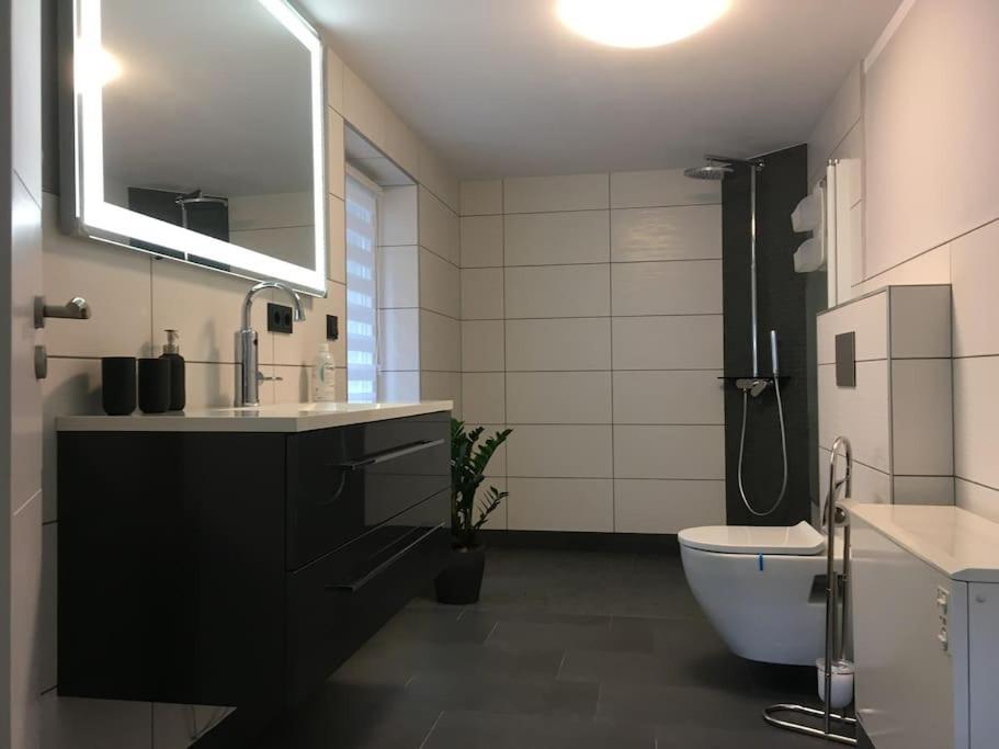 -Haus Am Waeldchen- Lägenhet Zehdenick Exteriör bild